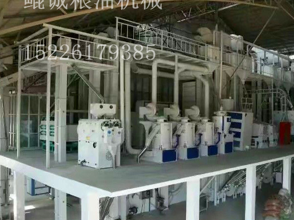 日加工100吨小米加工设备