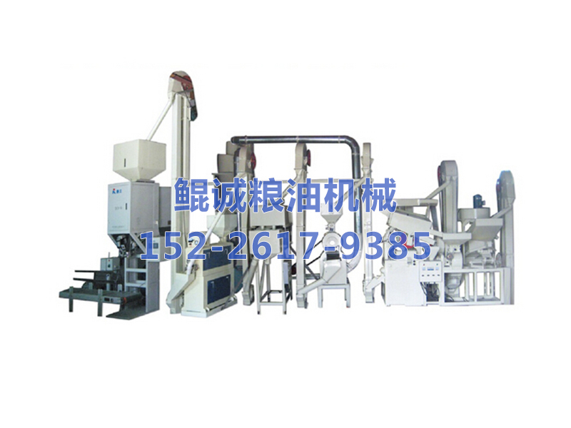 小型成套小米加工设备