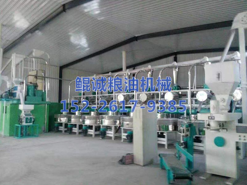 8+1小麦石磨制粉设备